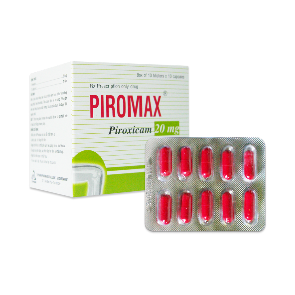 Piromax 20 mg V/10,H/100