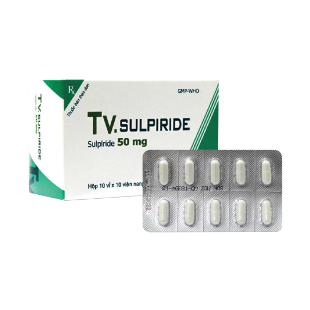 TV-Sulpiride 50mg V/10,H/100