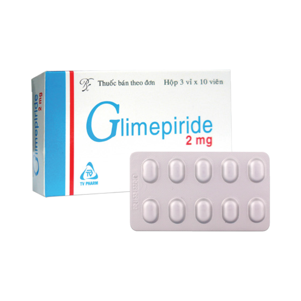 Glimepiride 2mg V/10, H/30