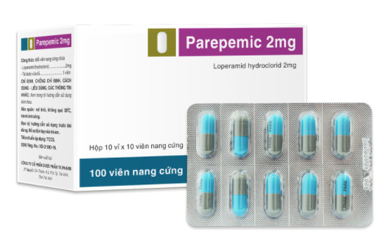 Parepemic Caps 2mg V/10,H/100