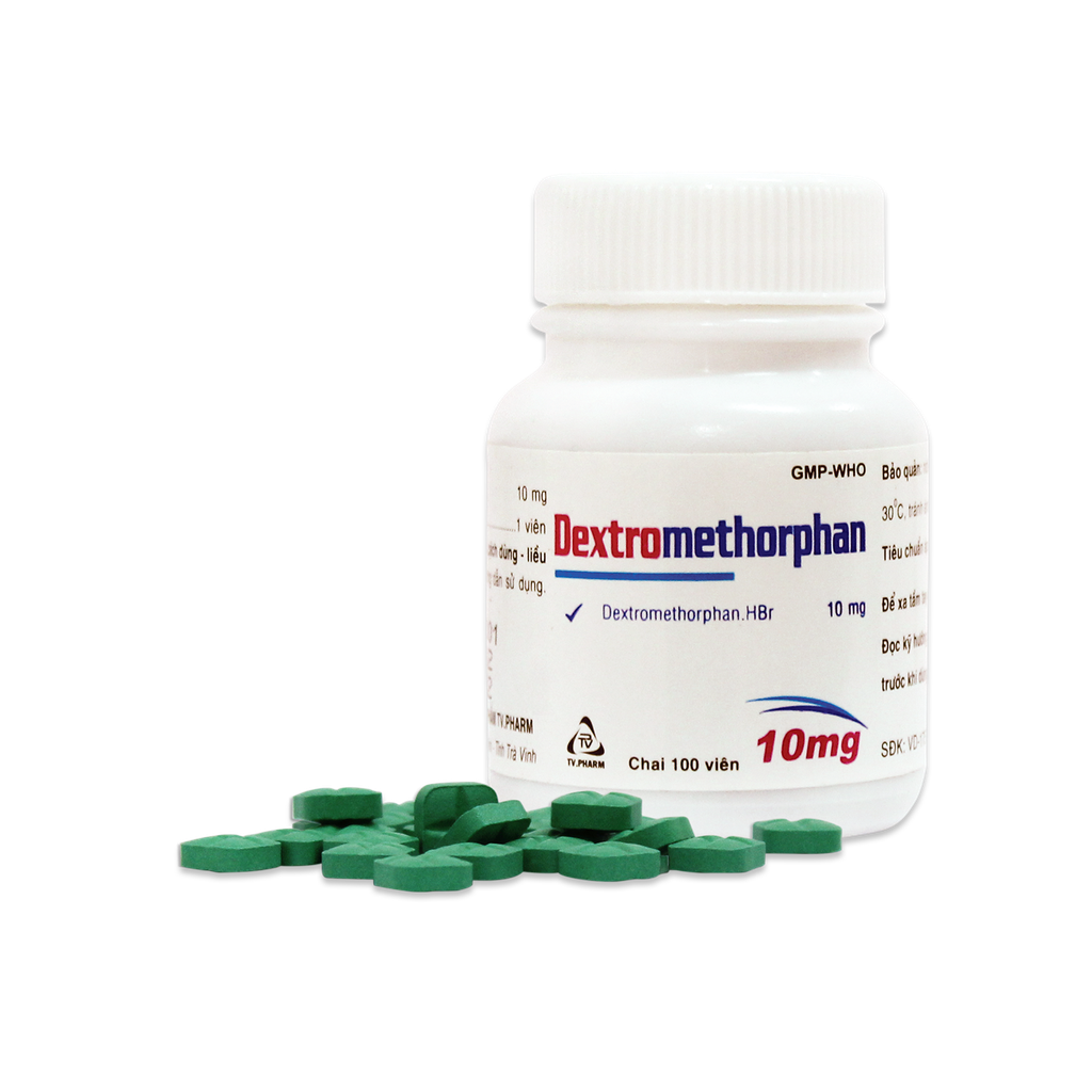 Dextromethorphan 10mg C/100