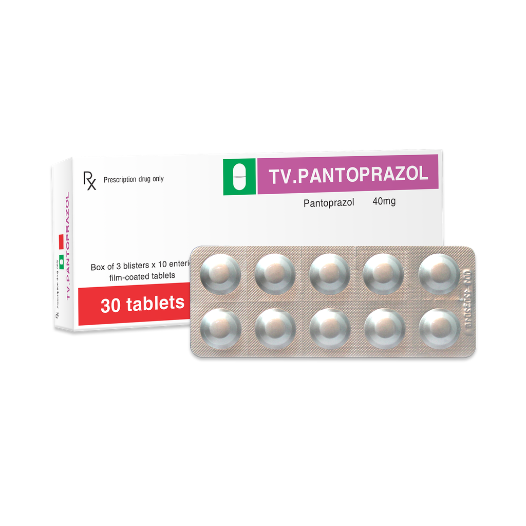 TV-Pantoprazol 40mg V/10,H/30