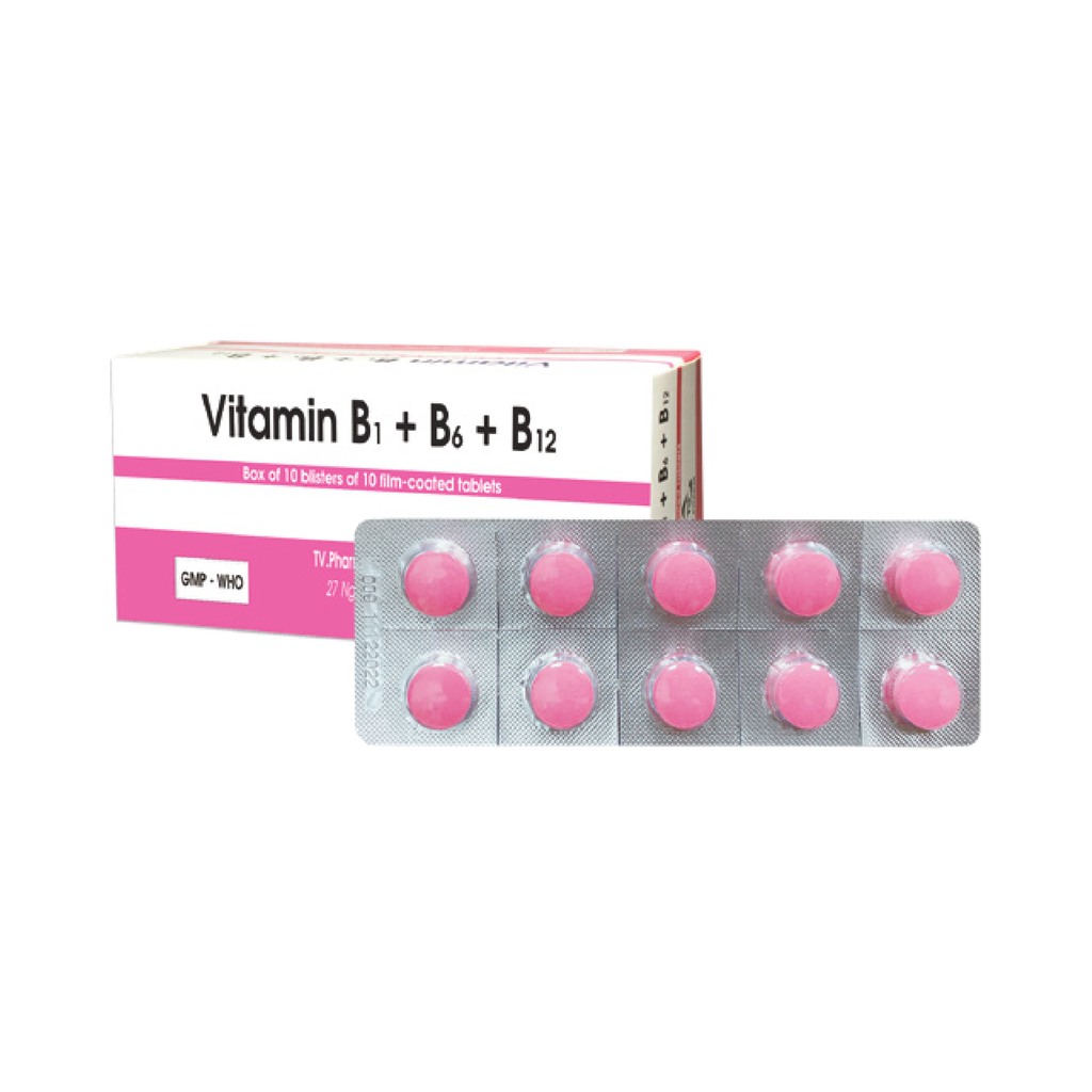 Vitamin B1+ B6+ B12 V/10,H/100