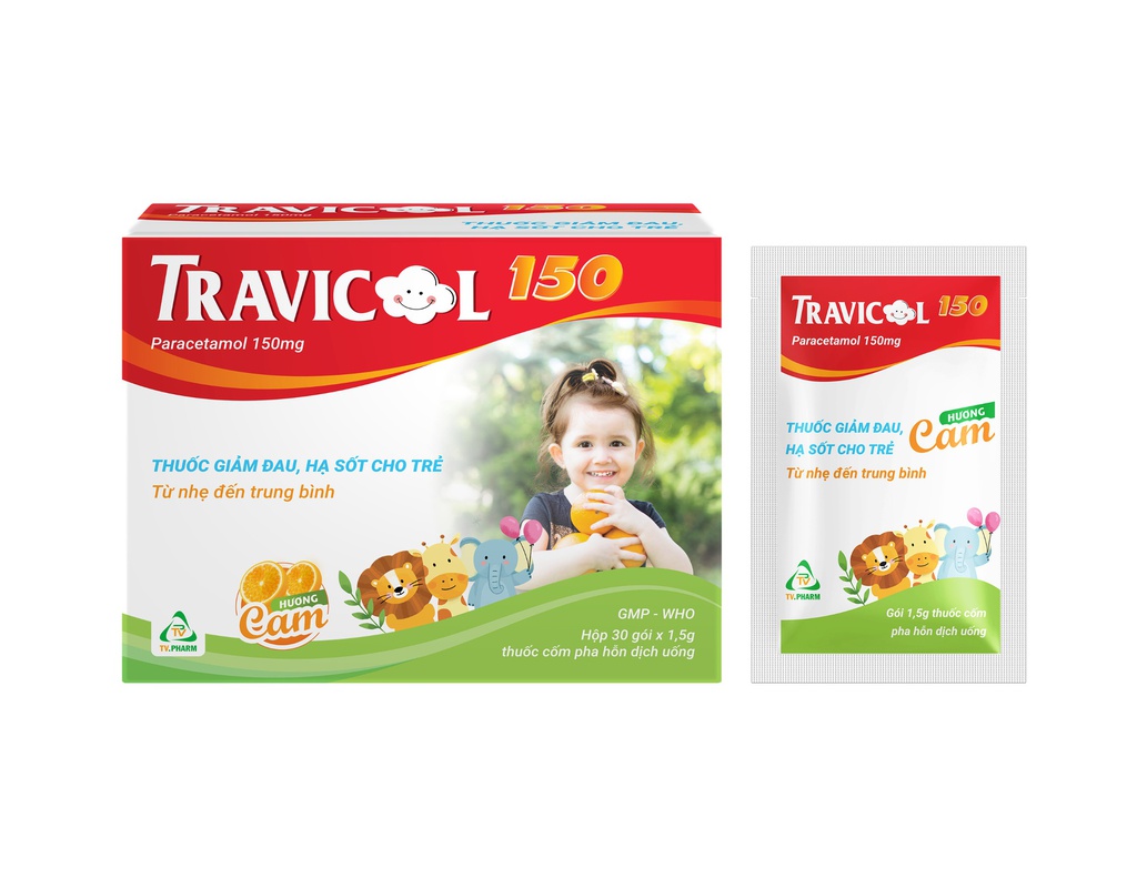 Travicol 150 H/30 gói