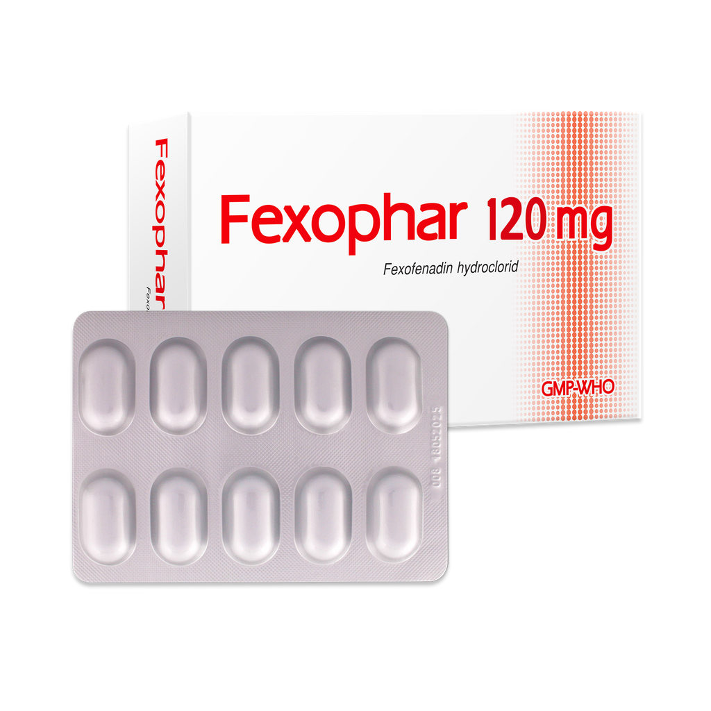 Fexophar 120mg V/10, H/50