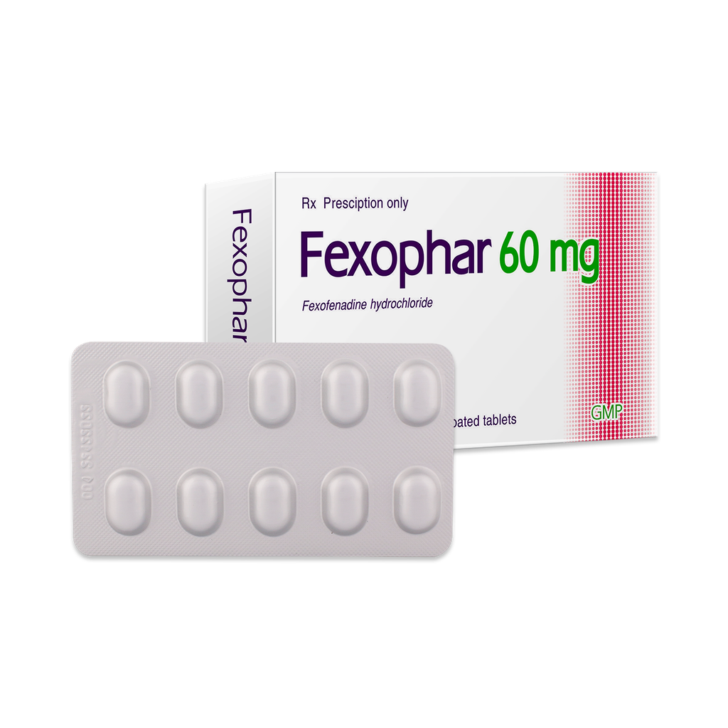 Fexophar 60mg V/10,H/50