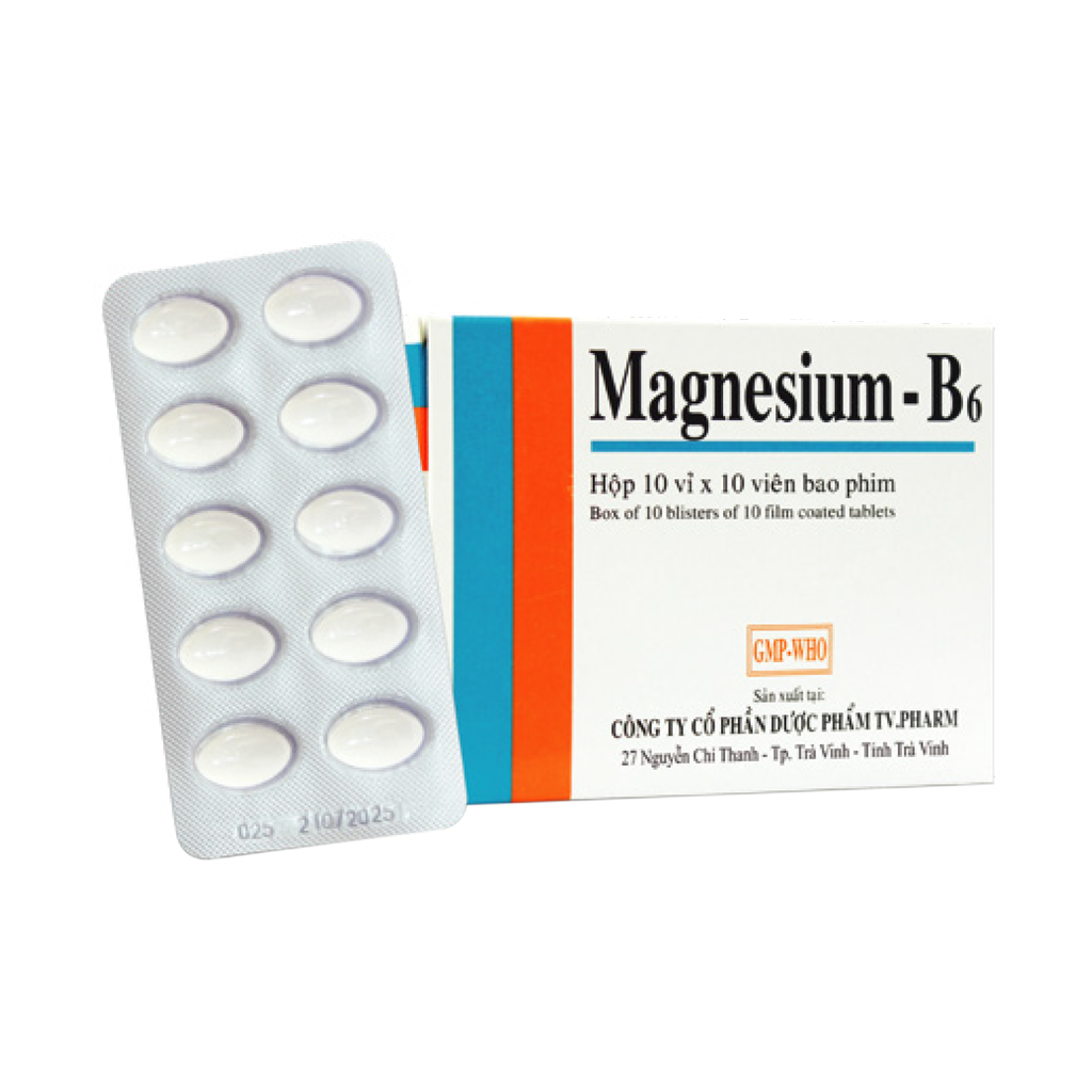 Magnesium - B6 V/10,H/100