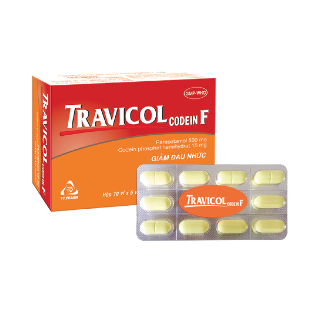 Travicol codein F V/10, H/100